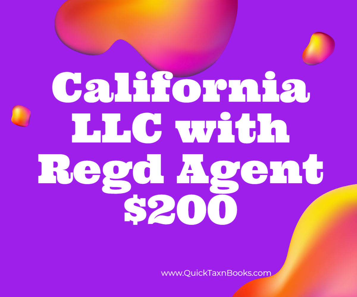 CA LLC with Registered Agent