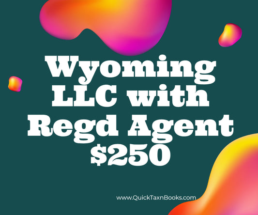 WY LLC with Registered Agent